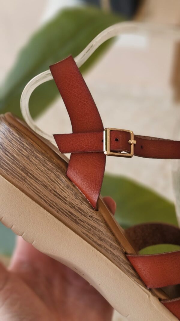 5057 Sandalia cuero - Imagen 6