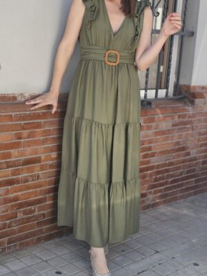 5200 Vestido verde