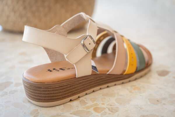 5306 Sandalia cuña baja - Imagen 4