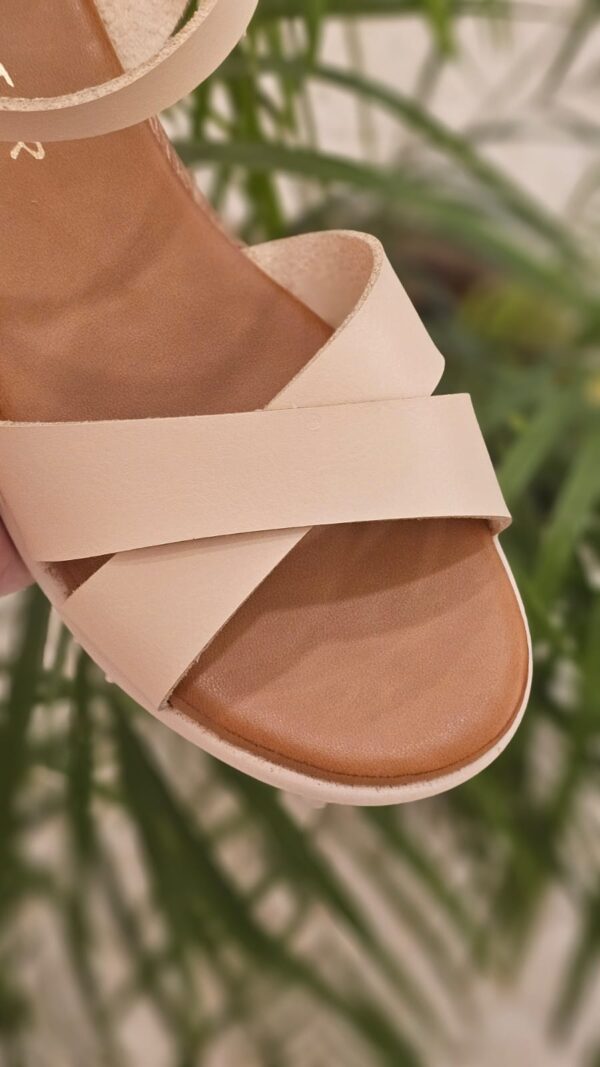 5241 Sandalia beige - Imagen 4