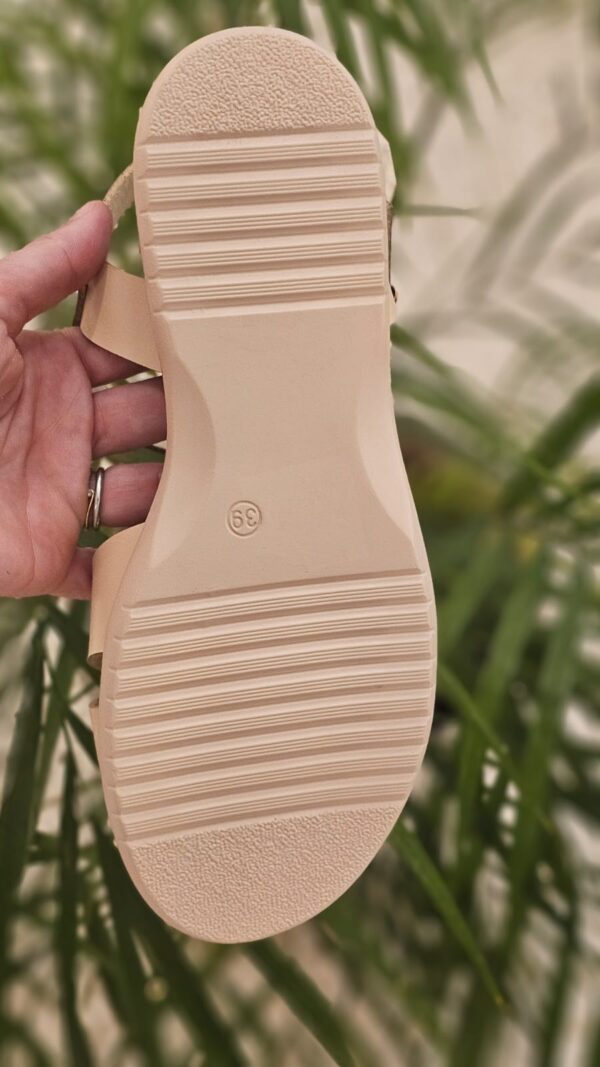 5241 Sandalia beige - Imagen 5
