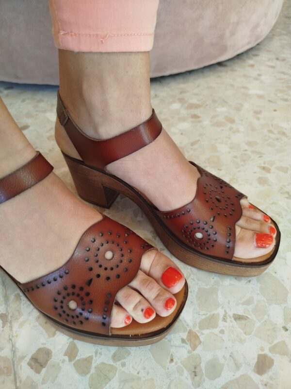 5340 Sandalias cuero - Imagen 3