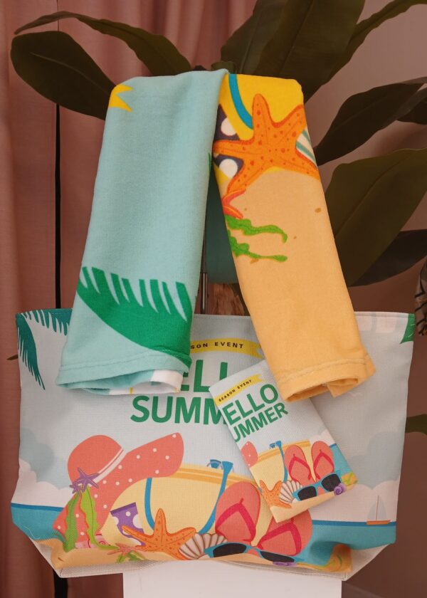 5504 Bolso + neceser + toalla
