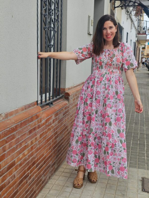 5476 Vestido rosa