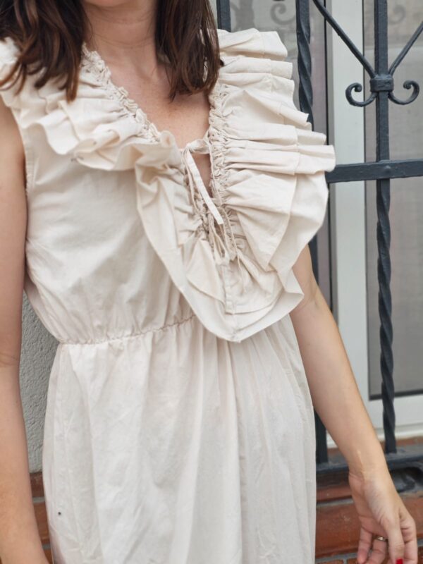 5479 Vestido blanco - Imagen 4