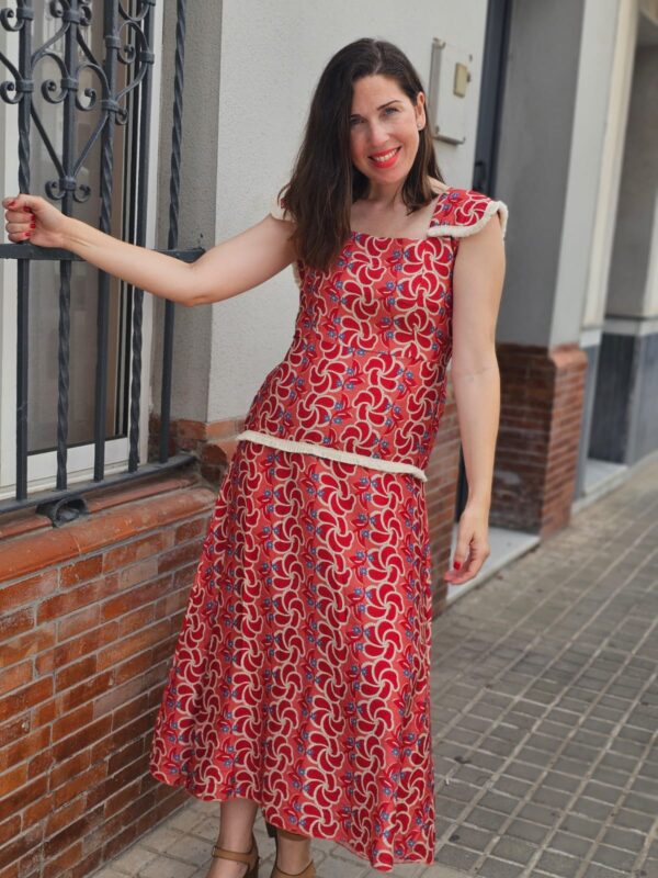 5484 Vestido rojo