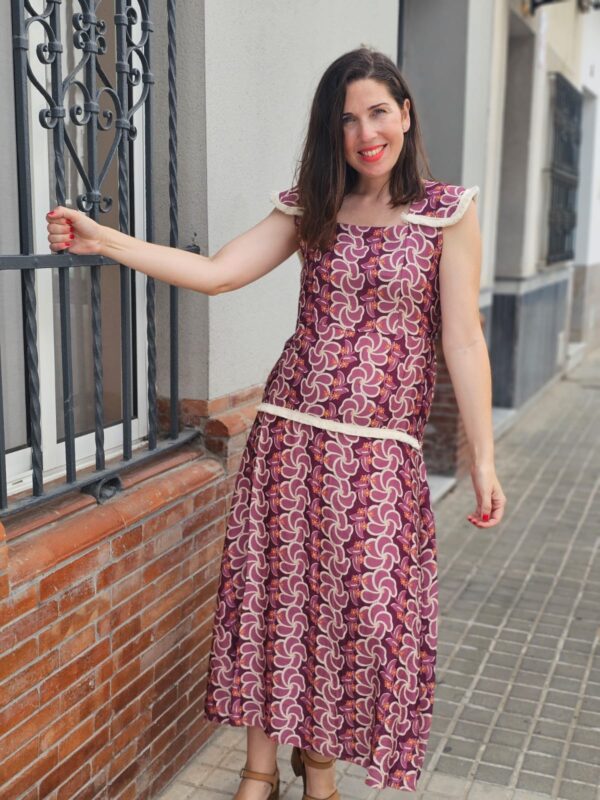 5485 Vestido lila