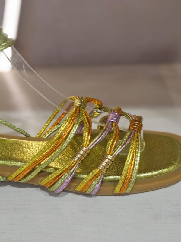 5541 Sandalia tiras multicolor - Imagen 5