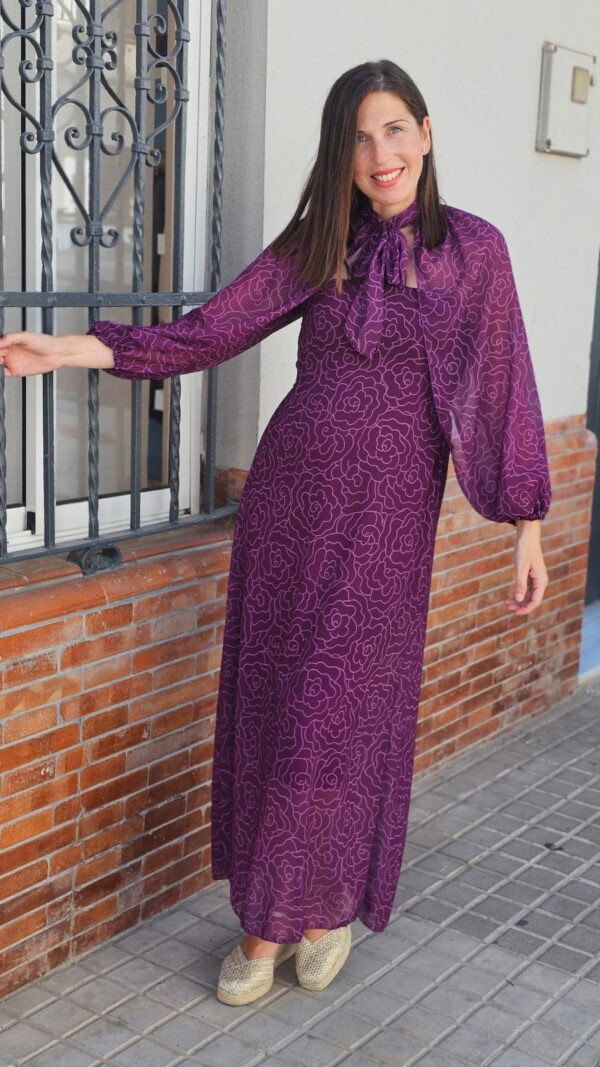5706 Vestido buganvilla - Imagen 2
