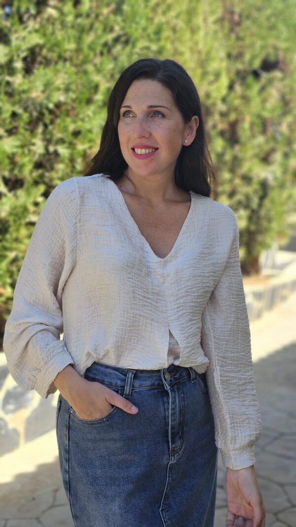 5718 Blusa Blanca