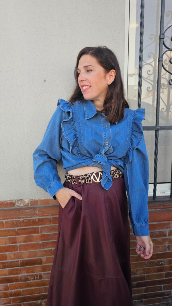 5828 Blusa vaquera - Imagen 3