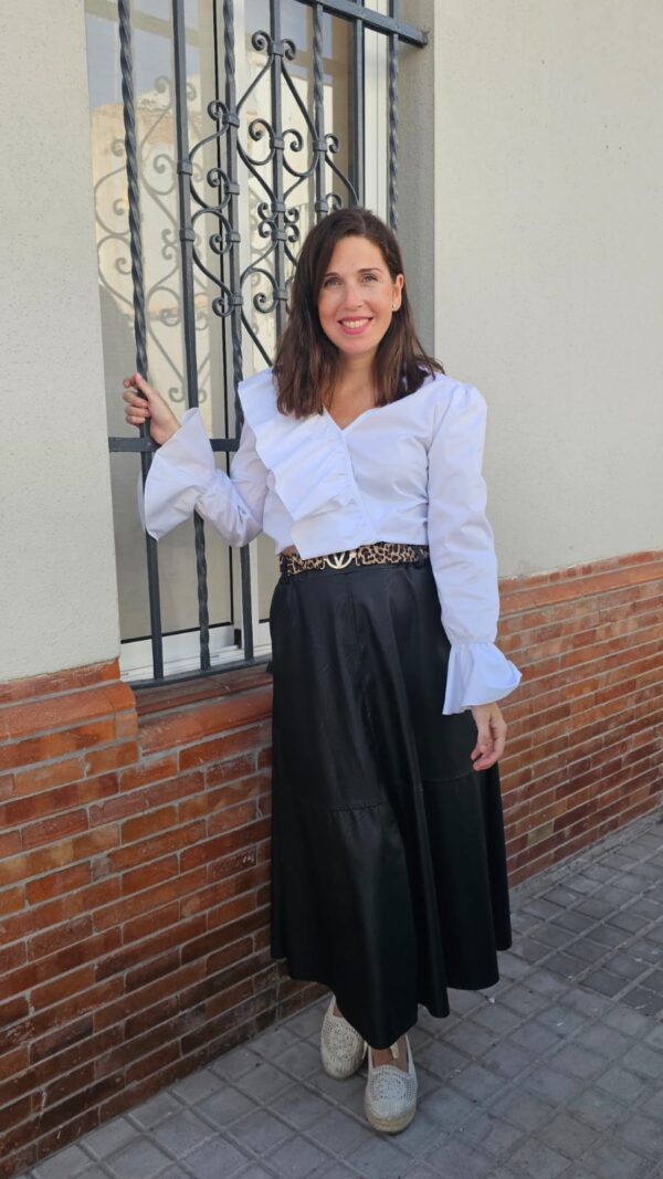 5827 Blusa blanca - Imagen 4