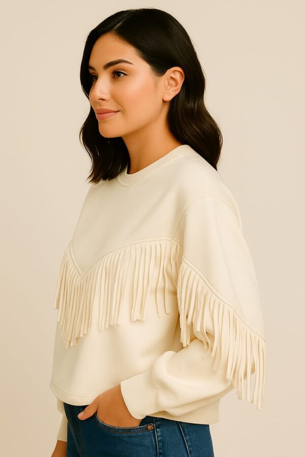 5855 Sudadera blanca - Imagen 2