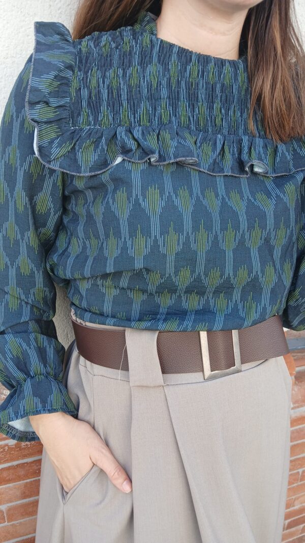 6140 Falda beig cinturon - Imagen 2