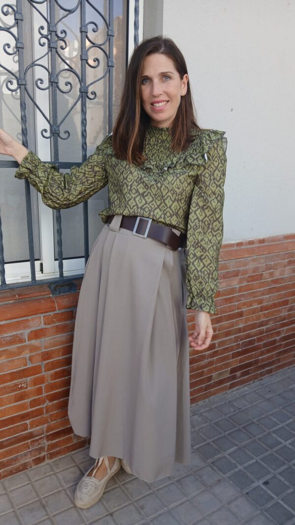 6160 Camisa verde - Imagen 2