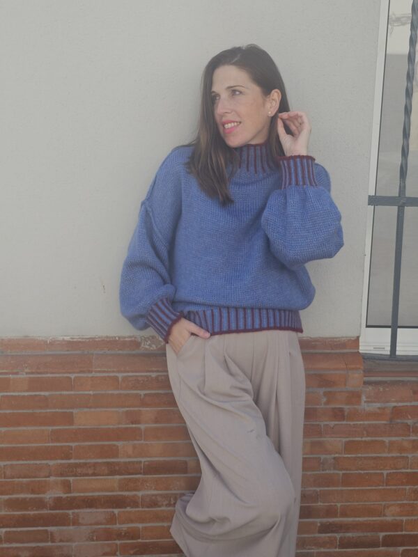 6147 Jersey azul - Imagen 2