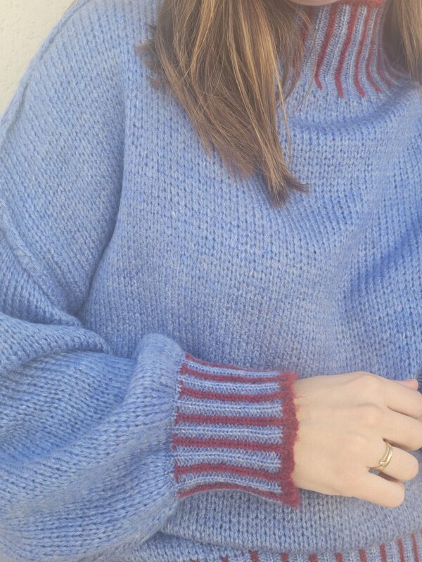 6147 Jersey azul - Imagen 3