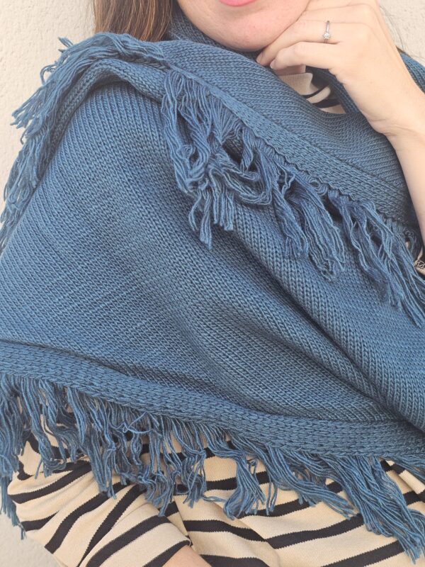 6167 poncho azul - Imagen 3