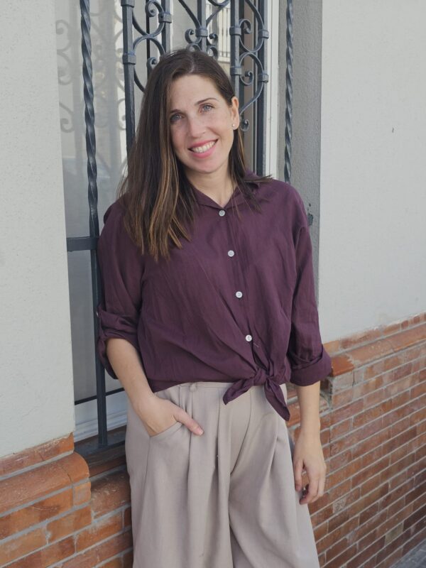 6150 Camisa morada