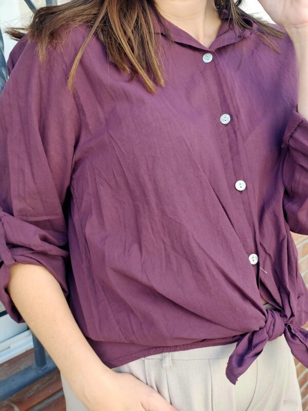 6150 Camisa morada - Imagen 3