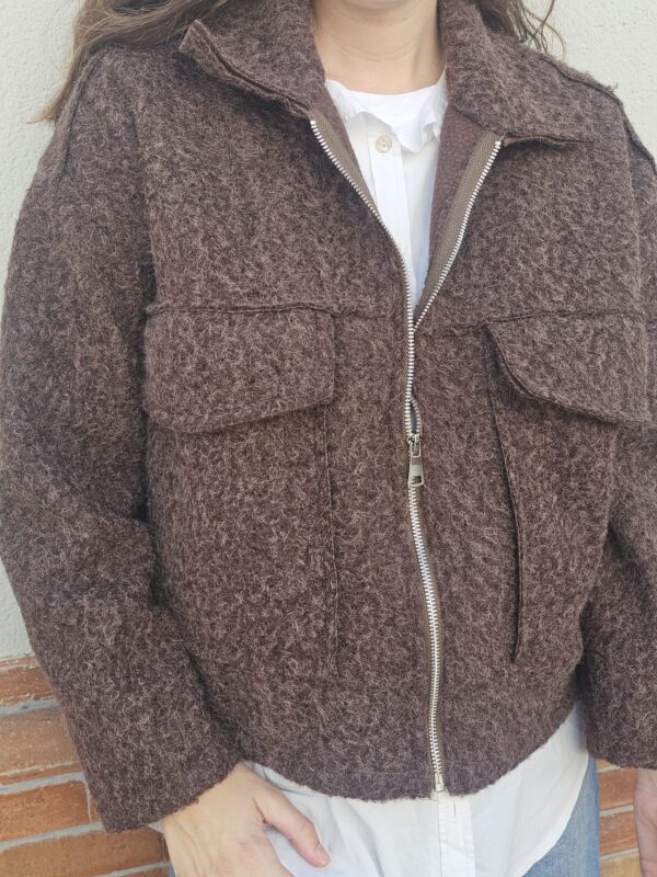 6196 Chaqueta marrón - Imagen 2
