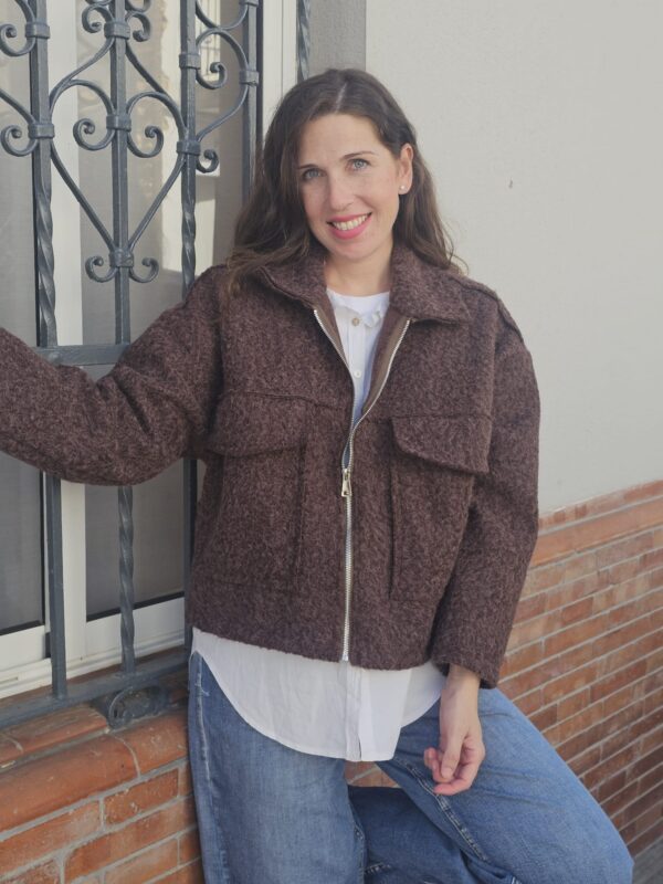 6196 Chaqueta marrón