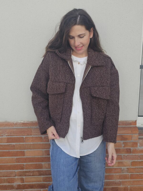 6196 Chaqueta marrón - Imagen 3