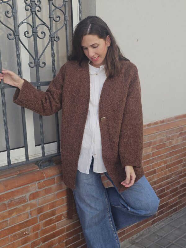 6214 Chaqueta marron - Imagen 2