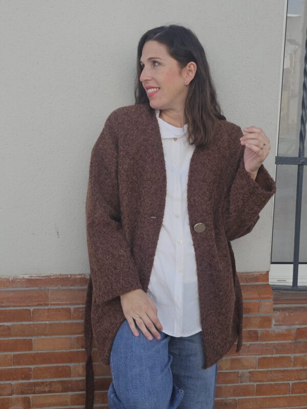6214 Chaqueta marron - Imagen 3