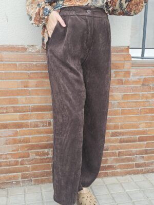 6198 Pantalón marrón