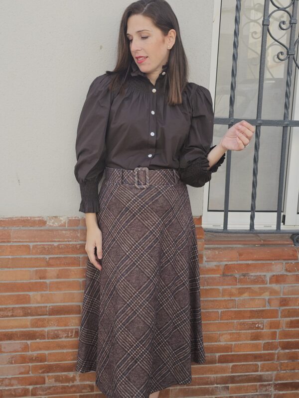 6204 Falda marrón - Imagen 2