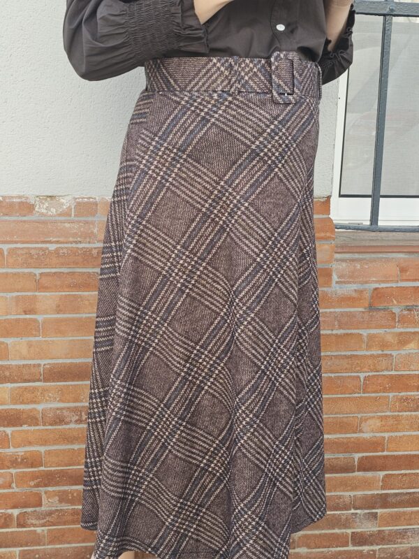 6204 Falda marrón - Imagen 3