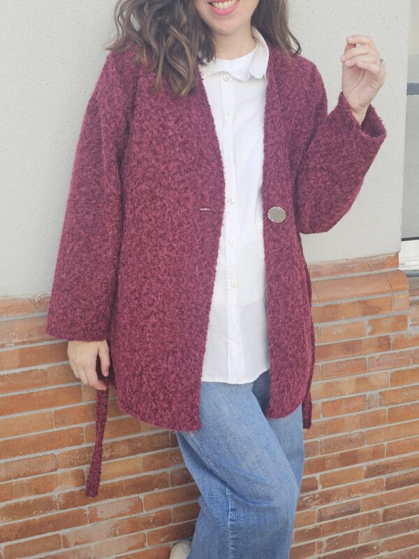 6215 chaqueta burdeos - Imagen 3