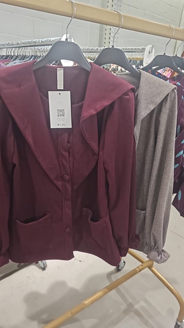 6245 Chaqueta burdeos