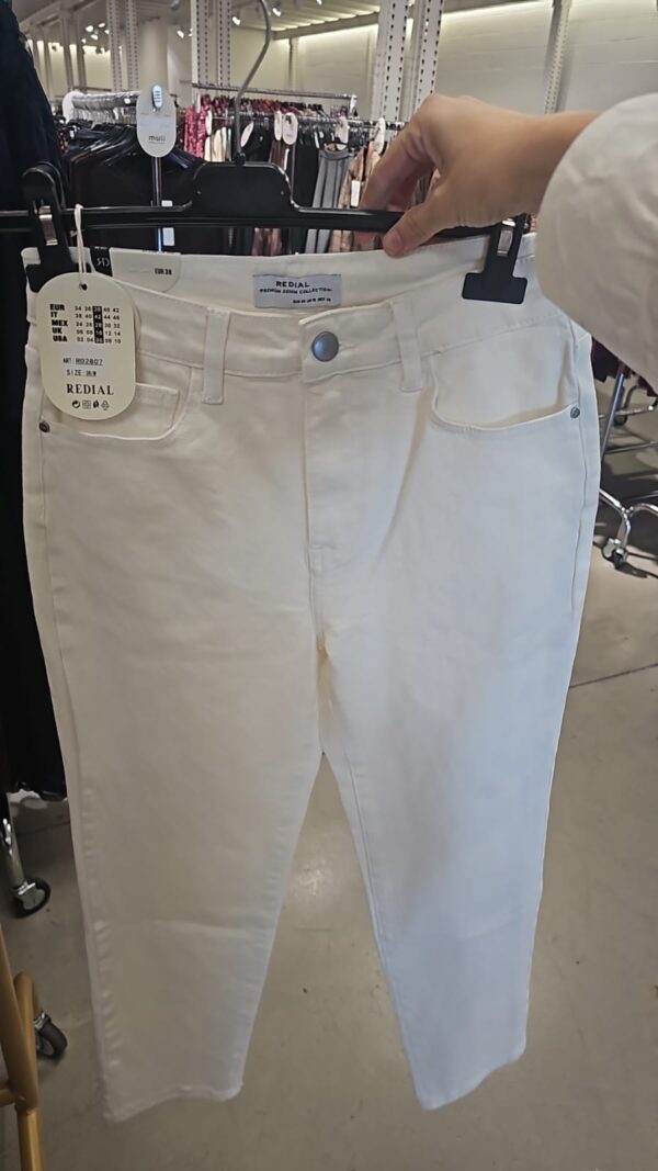 6263 Pantalon blanco