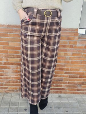6614 Pantalón Cuadro Pequeño