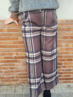 6612 Pantalón Cuadro Grande