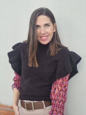 6466 Chaleco Marrón