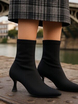 6678 Bota licra negra