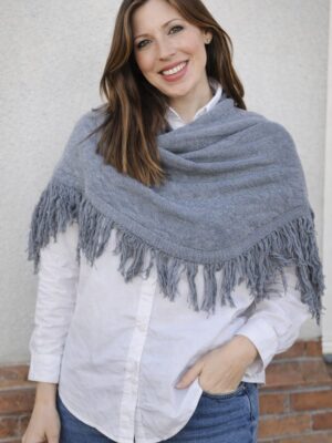 6631 Poncho gris