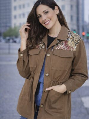 6014 Chaqueta beige