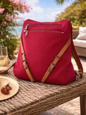 6413 Mochila burdeos