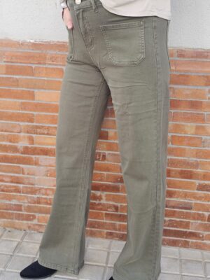 6449 Pantalon verde