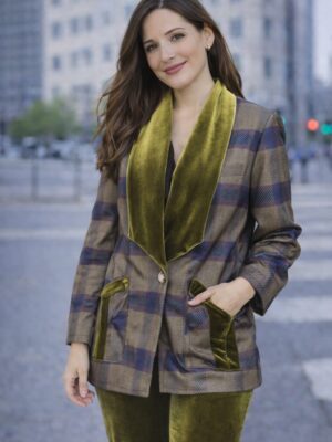 6705 chaqueta cuadro lima