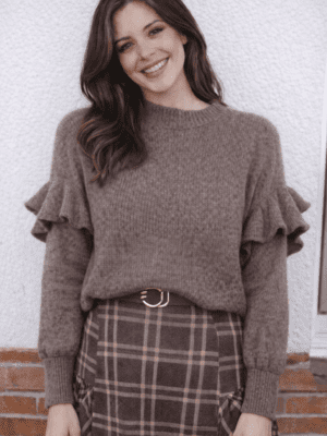 6732 Jersey volante marrón