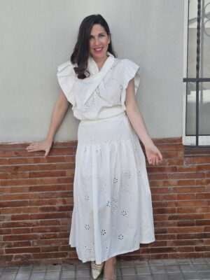 7974 Conjunto perforado Blanco