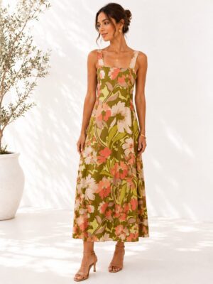 8002 Vestido verde
