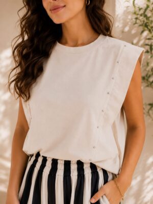 8121 Blusa beige