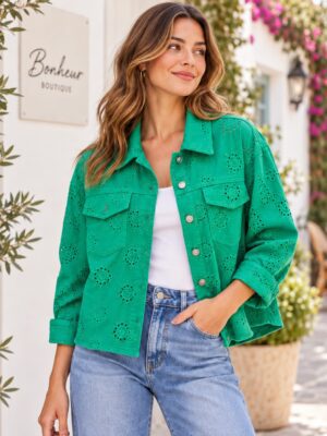 8426 Chaqueta verde
